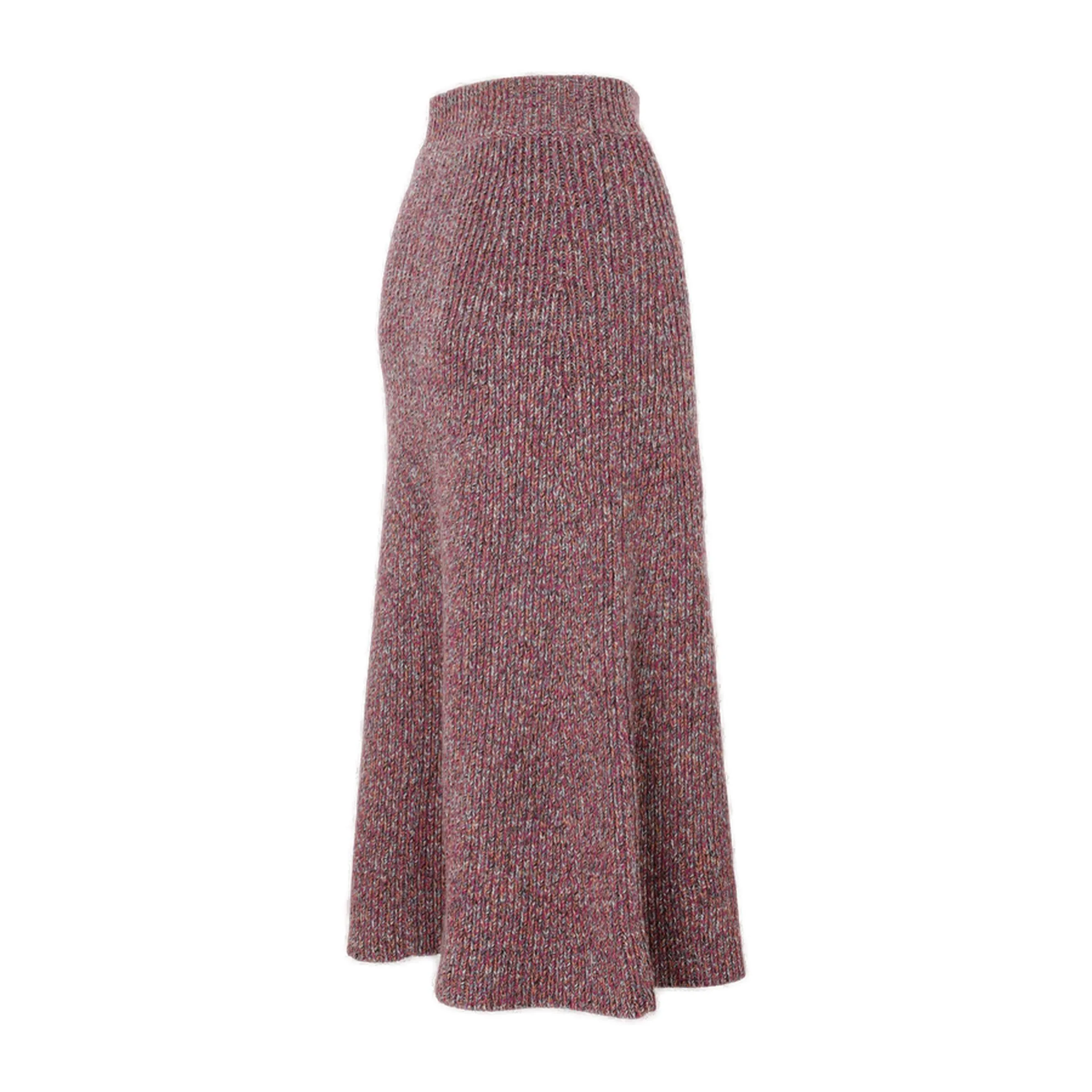 Chlo Ribbed Midi Skirt
