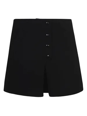 Courrges Buttoned Mini Skirt
