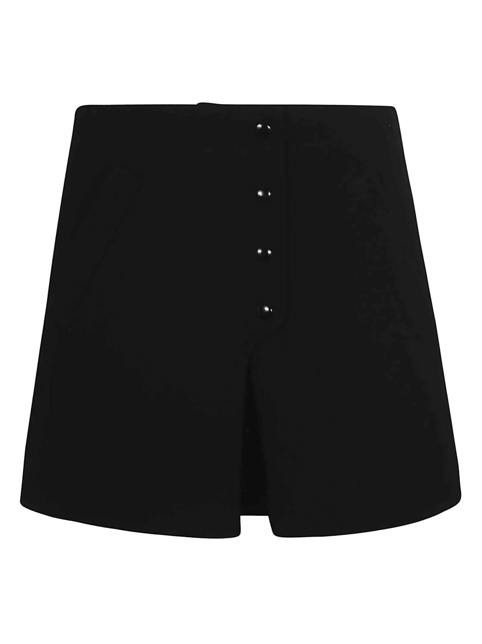 Courrges Buttoned Mini Skirt