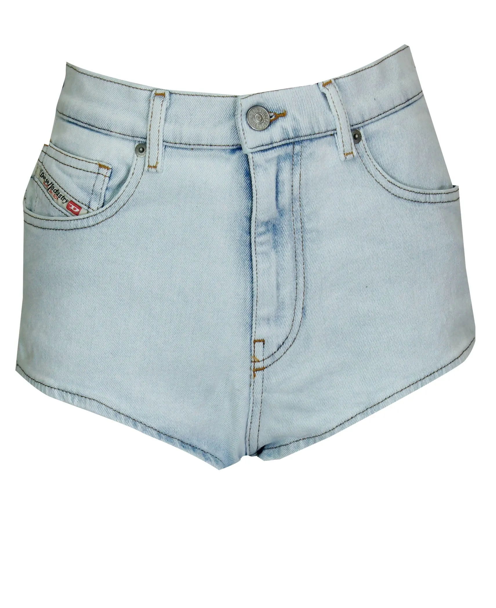Diesel De-Lunar Denim Hot Shorts