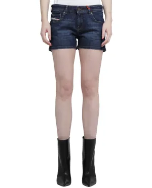 Diesel De-Lyla Fitted Denim Shorts