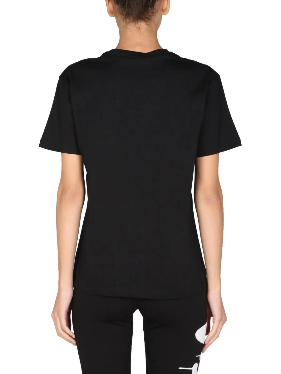 Disclaimer Printed Crewneck T-Shirt