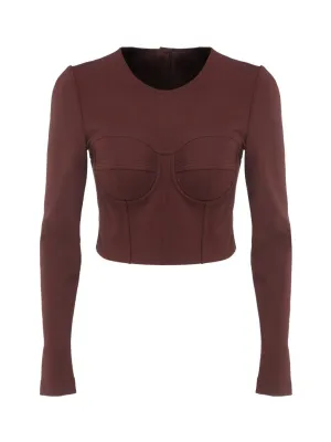 Dolce & Gabbana Corset-Cut Top