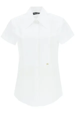 Dolce & Gabbana DG Logo Poplin Shirt