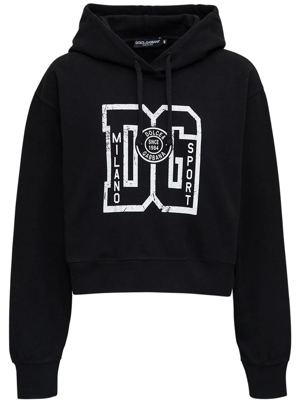 Dolce & Gabbana DG Print Jersey Hoodie