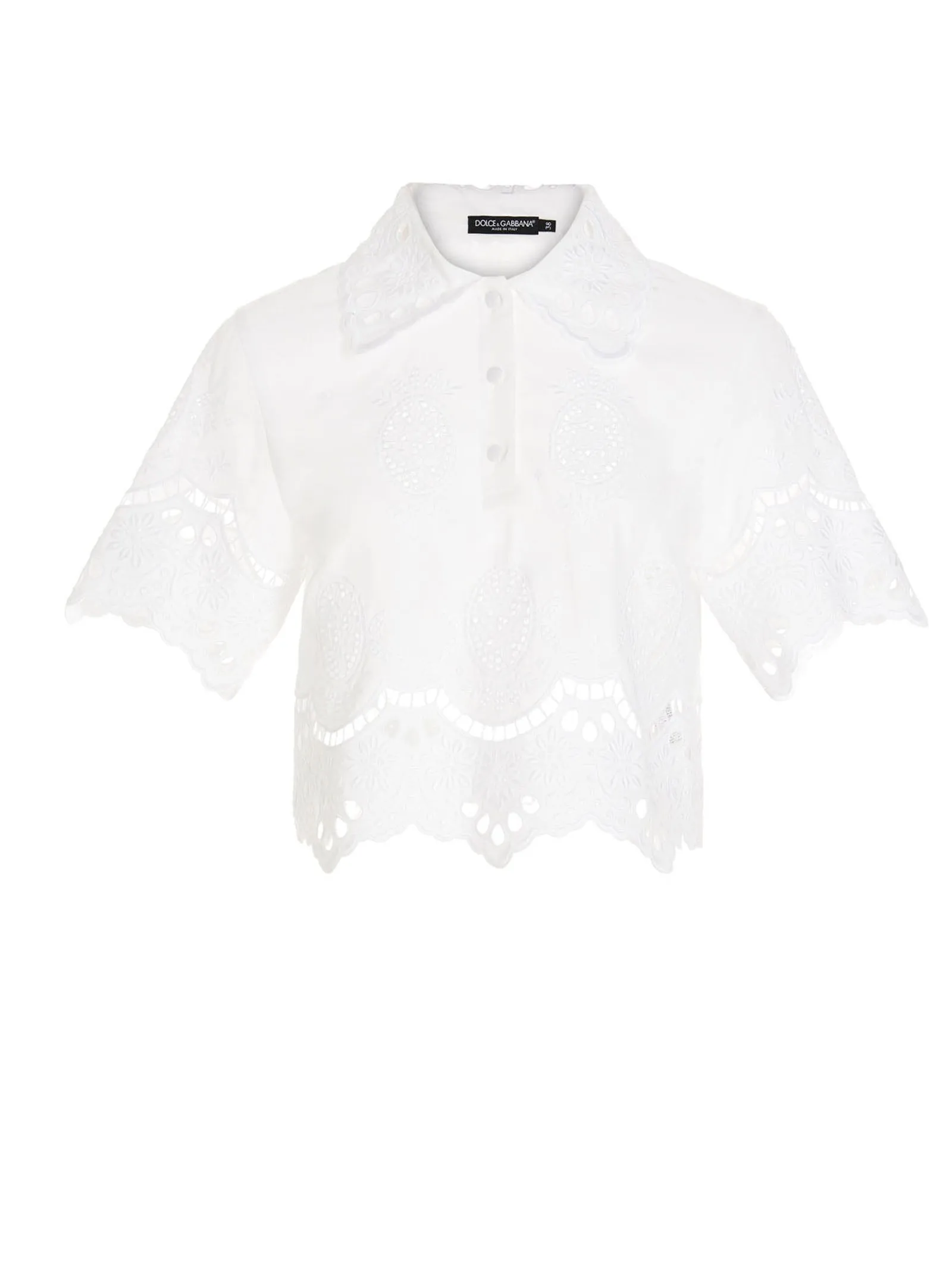 Dolce & Gabbana Embroidered Polo Shirt