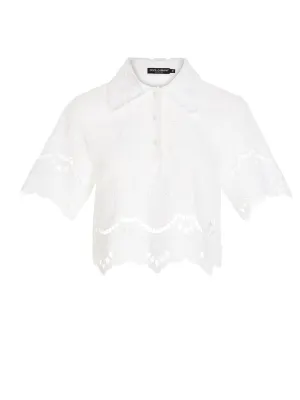 Dolce & Gabbana Embroidered Polo Shirt