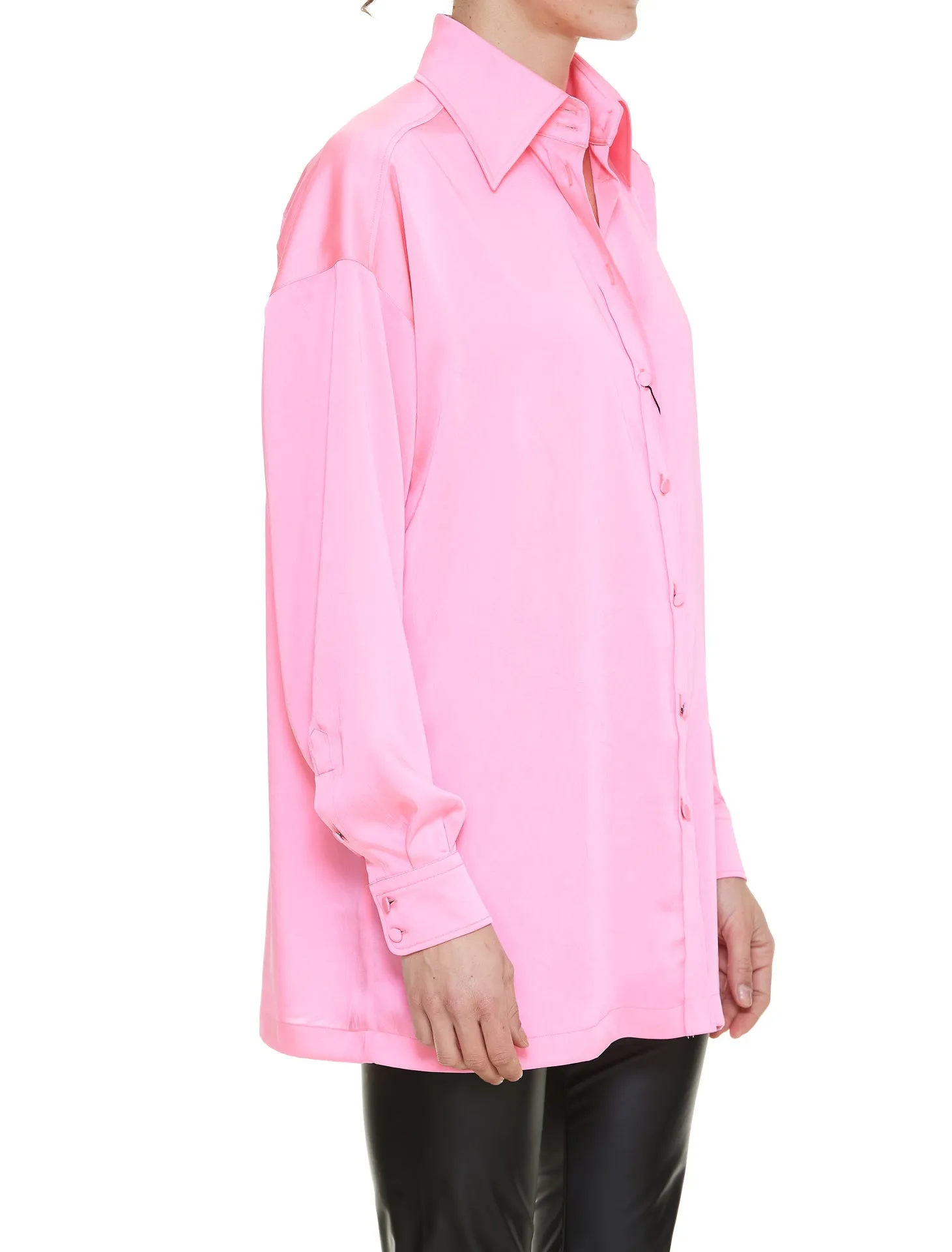 Dolce & Gabbana Pointed Collar Long-Sleeved Shirt