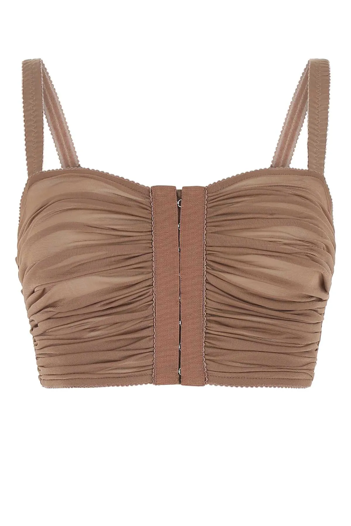 Dolce & Gabbana Ruched Detailed Top