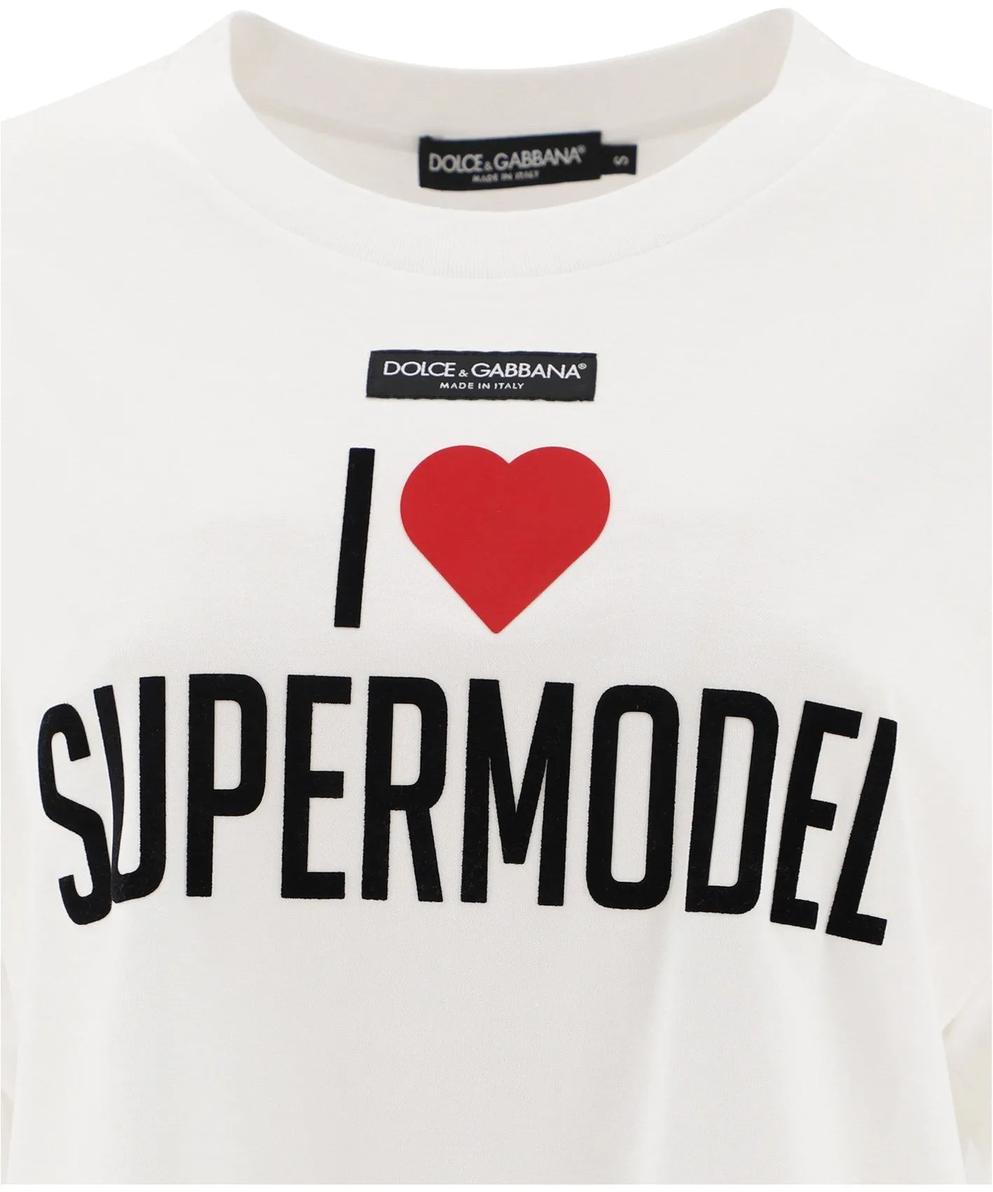 Dolce & Gabbana Slogan Print T-Shirt