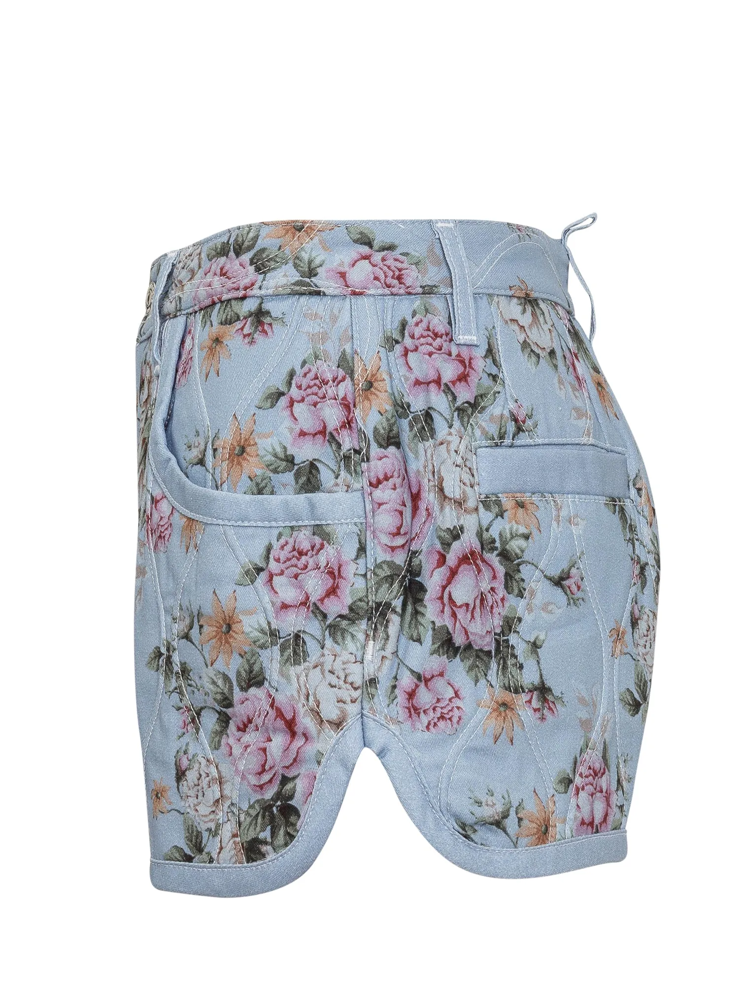 Dsquared2 Allover Floral Print Shorts
