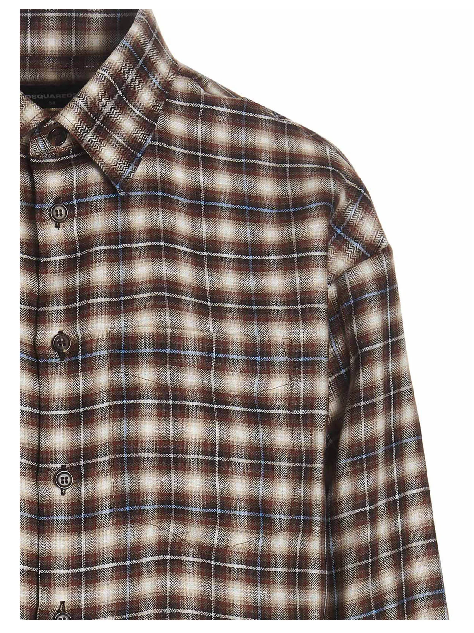Dsquared2 Checked Long-Sleeved Shirt