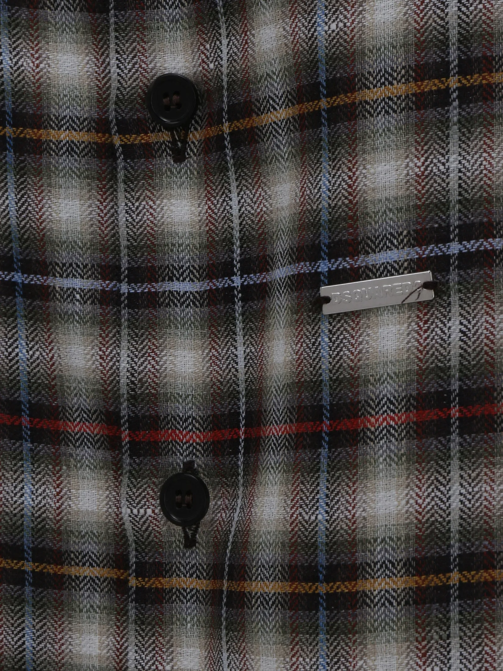 Dsquared2 Checked Long-Sleeved Shirt
