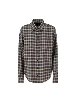 Dsquared2 Checked Long-Sleeved Shirt