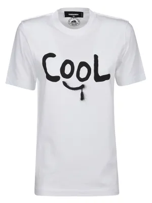 Dsquared2 Graffiti Crewneck T-Shirt