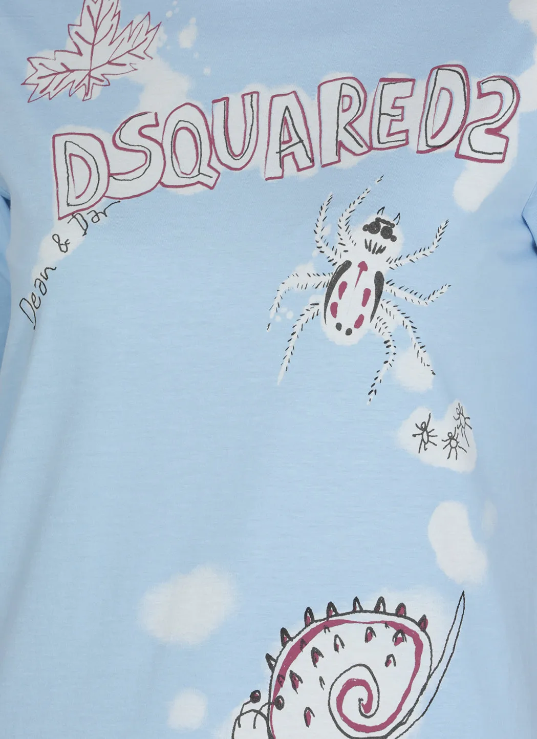 Dsquared2 Graphic Logo Printed T-Shirt