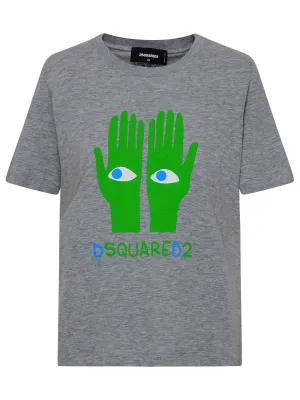 Dsquared2 Graphic Print Crewneck T-Shirt