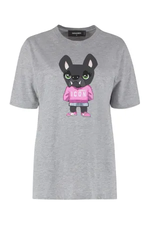 Dsquared2 Graphic-Printed Crewneck T-Shirt