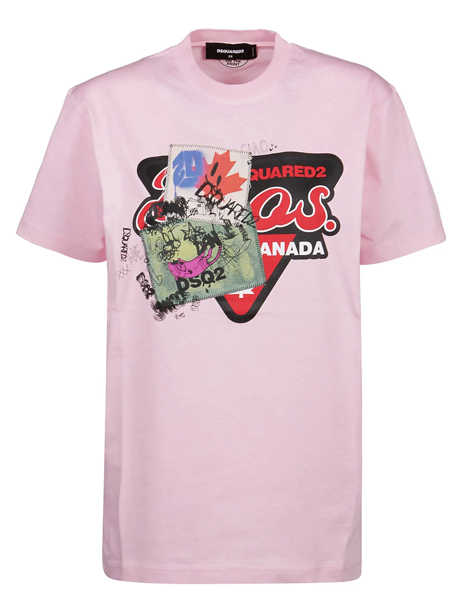 Dsquared2 Graphic Printed T-Shirt
