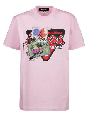 Dsquared2 Graphic Printed T-Shirt