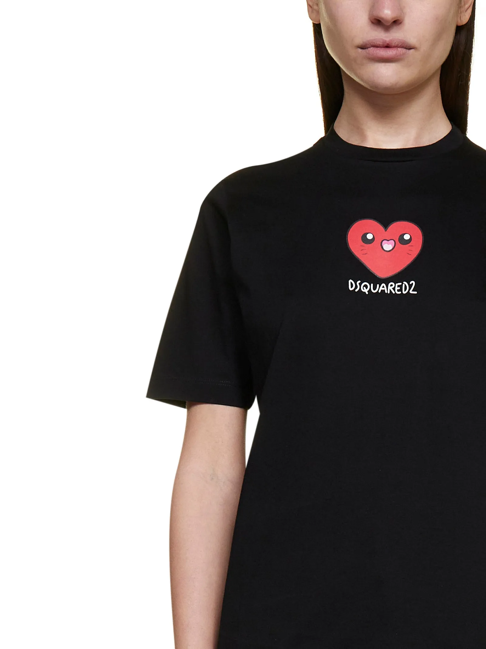 Dsquared2 Heart Printed T-Shirt