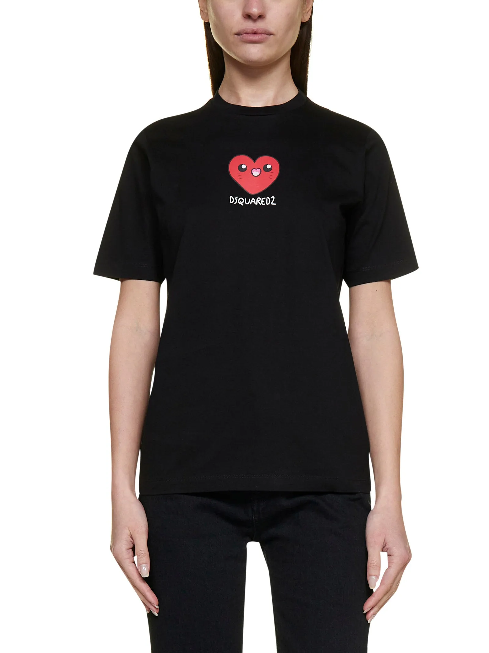 Dsquared2 Heart Printed T-Shirt
