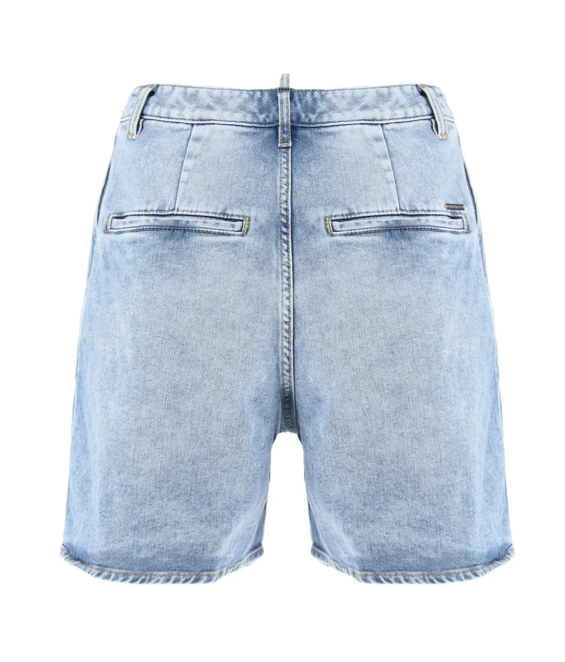 Dsquared2 High-Waisted Denim Shorts