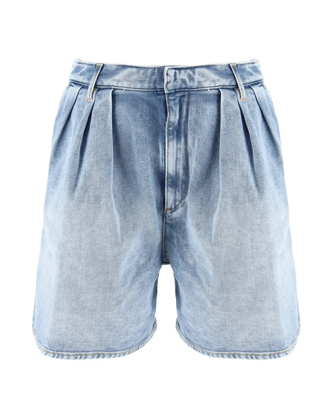 Dsquared2 High-Waisted Denim Shorts