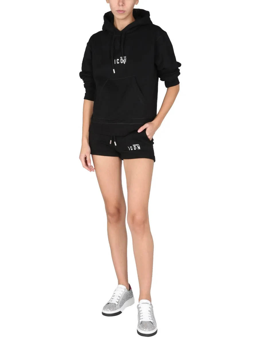 Dsquared2 Icon Logo Printed Shorts