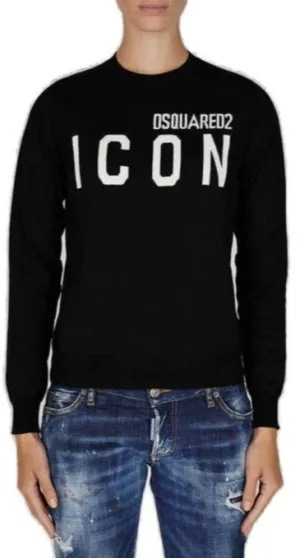 Dsquared2 Icon Print Crewneck Top
