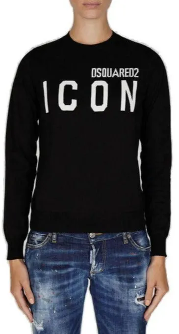 Dsquared2 Icon Print Crewneck Top