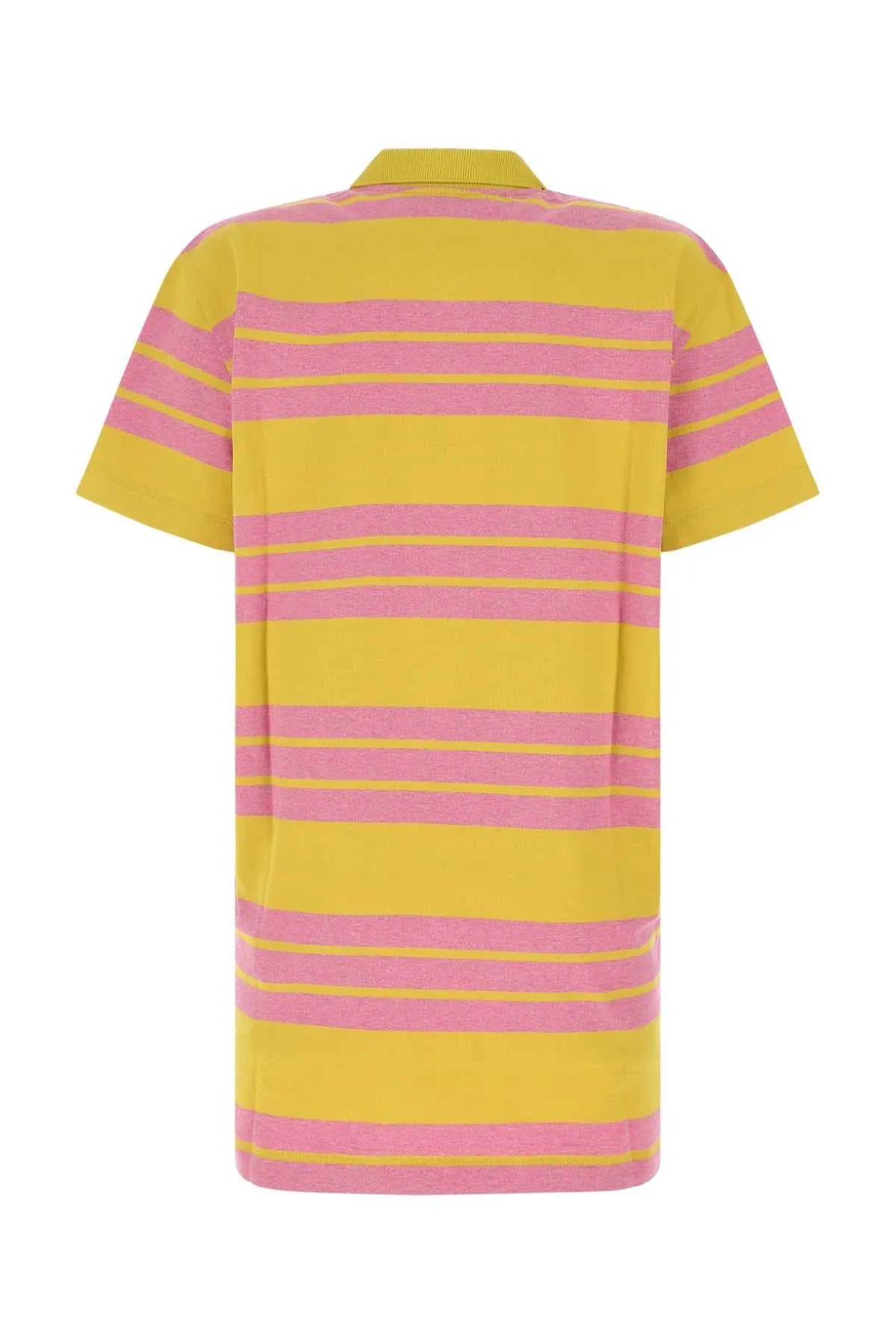 Dsquared2 Logo Patch Striped Polo Shirt