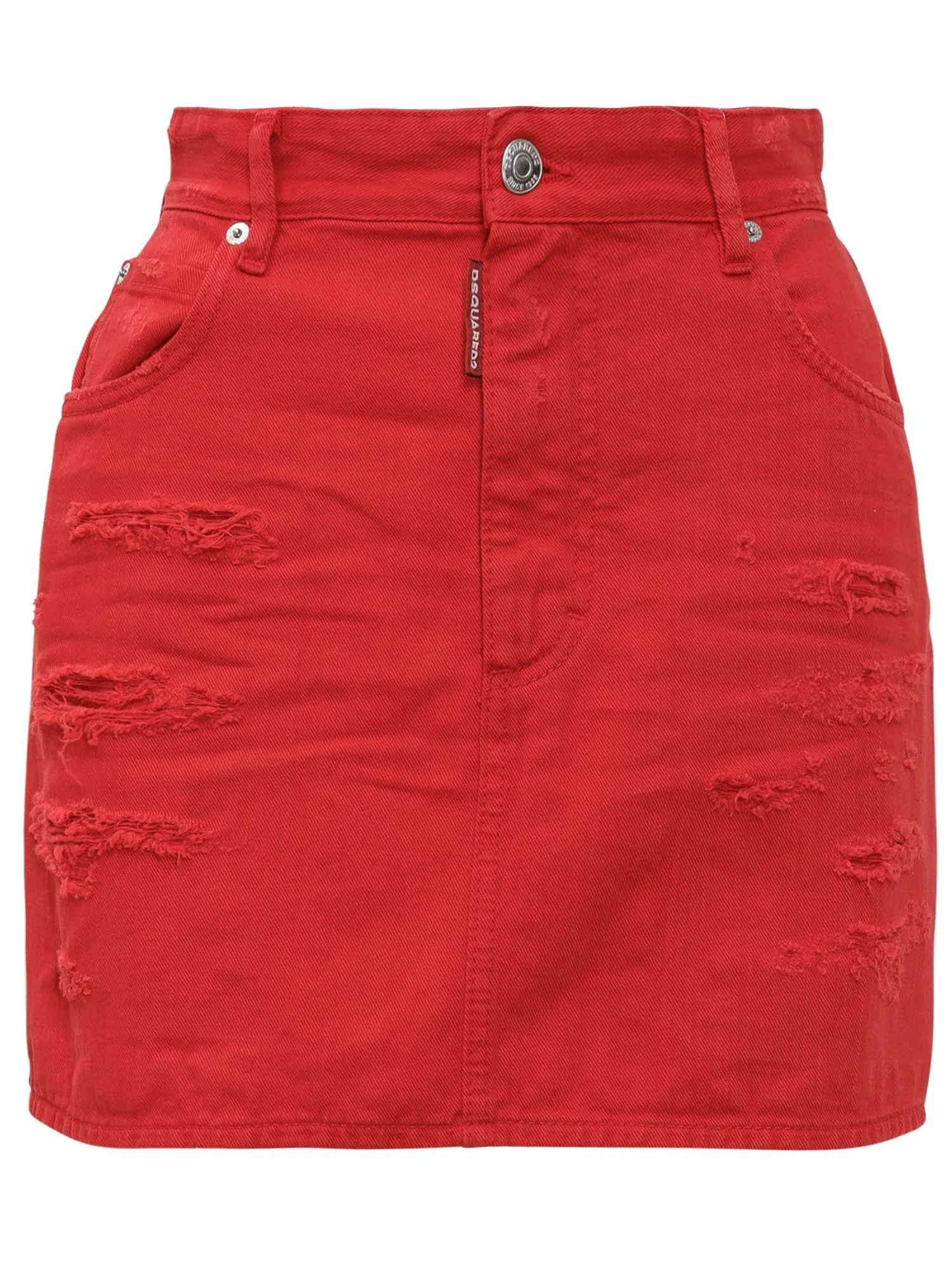 Dsquared2 Logo Patched Mini Skirt