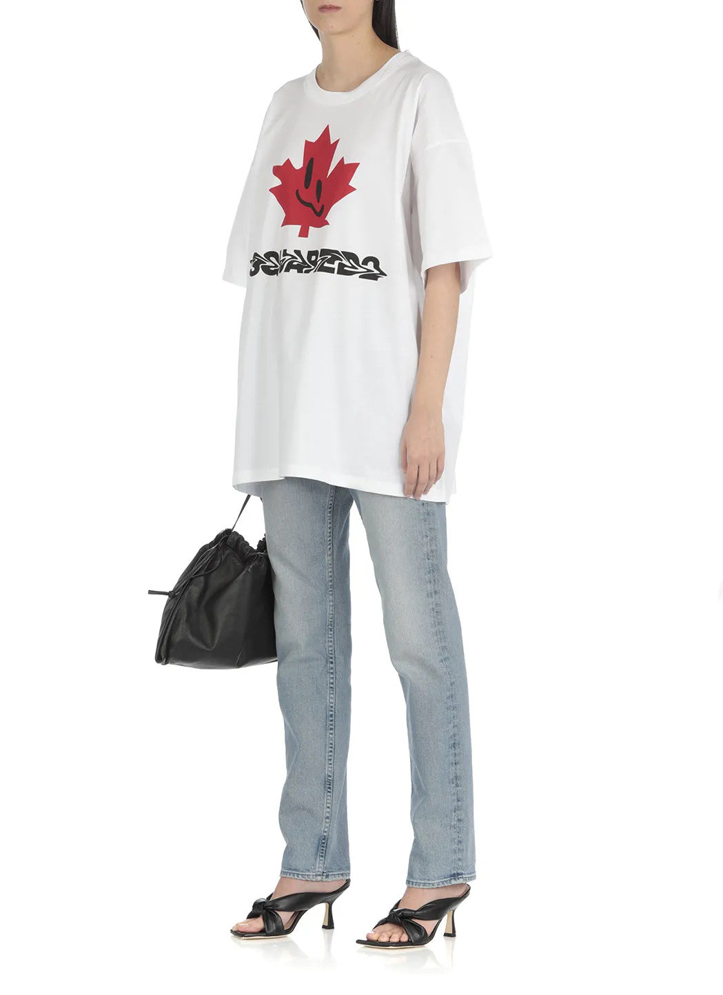 Dsquared2 Logo Print Crewneck T-Shirt