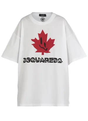 Dsquared2 Logo Print Crewneck T-Shirt
