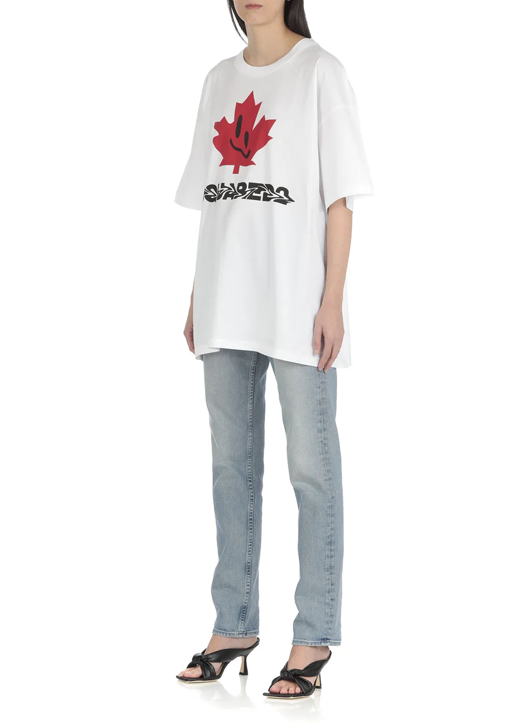 Dsquared2 Logo Print Crewneck T-Shirt