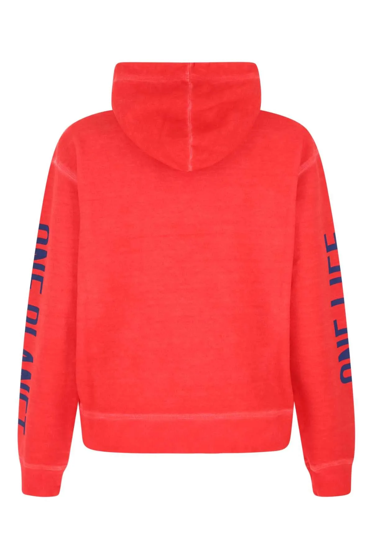 Dsquared2 Logo Print Drawstring Hoodie
