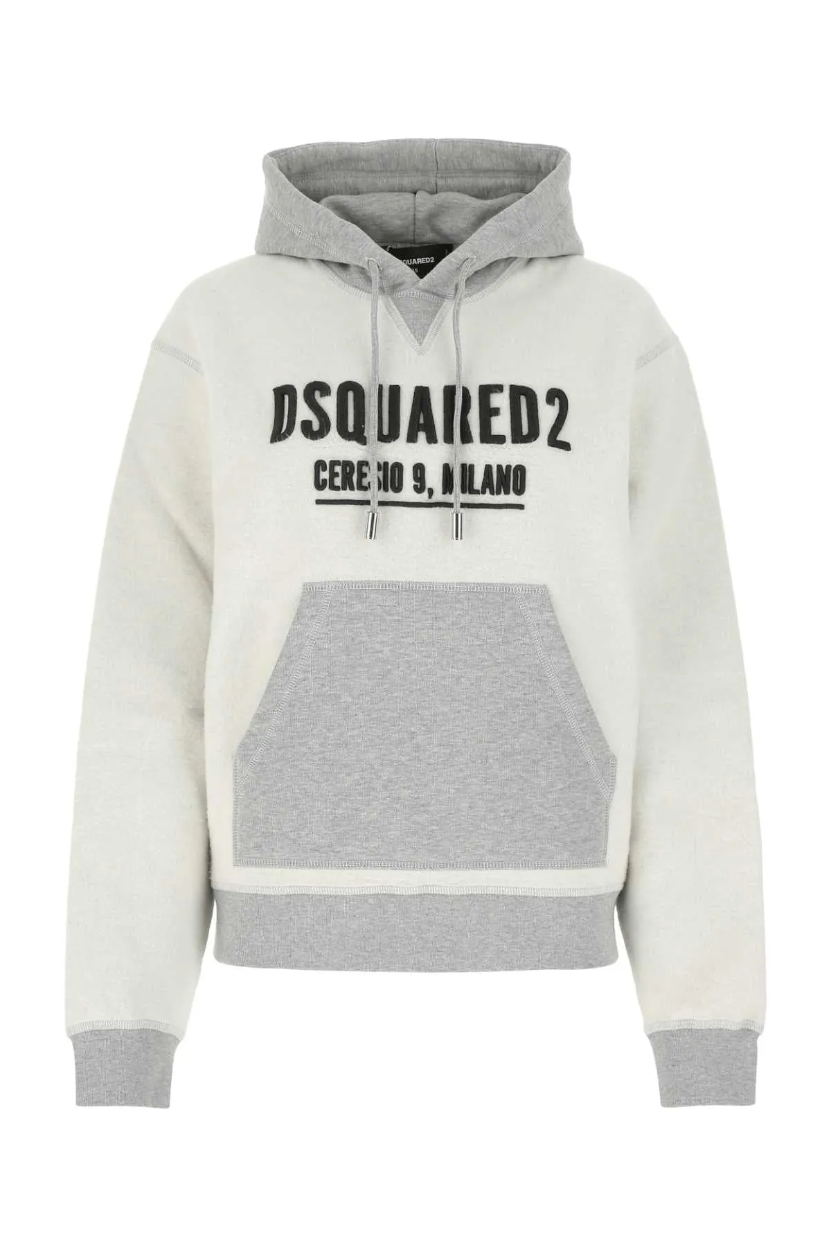 Dsquared2 Logo Print Drawstring Hoodie