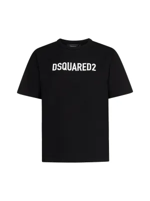 Dsquared2 Logo Printed Crewneck T-Shirt