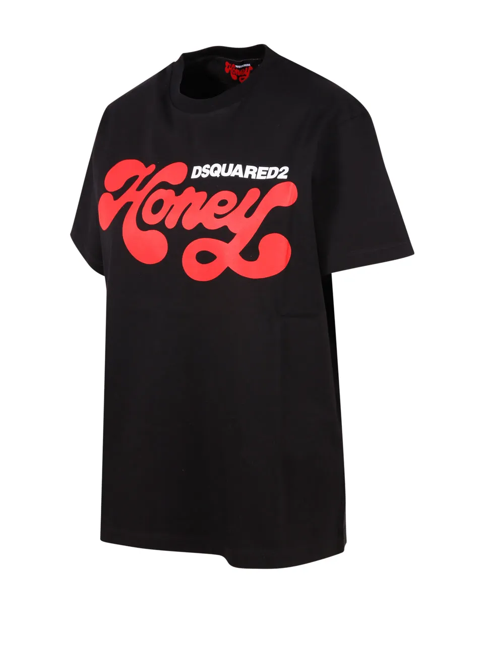 Dsquared2 Logo Printed Crewneck T-Shirt