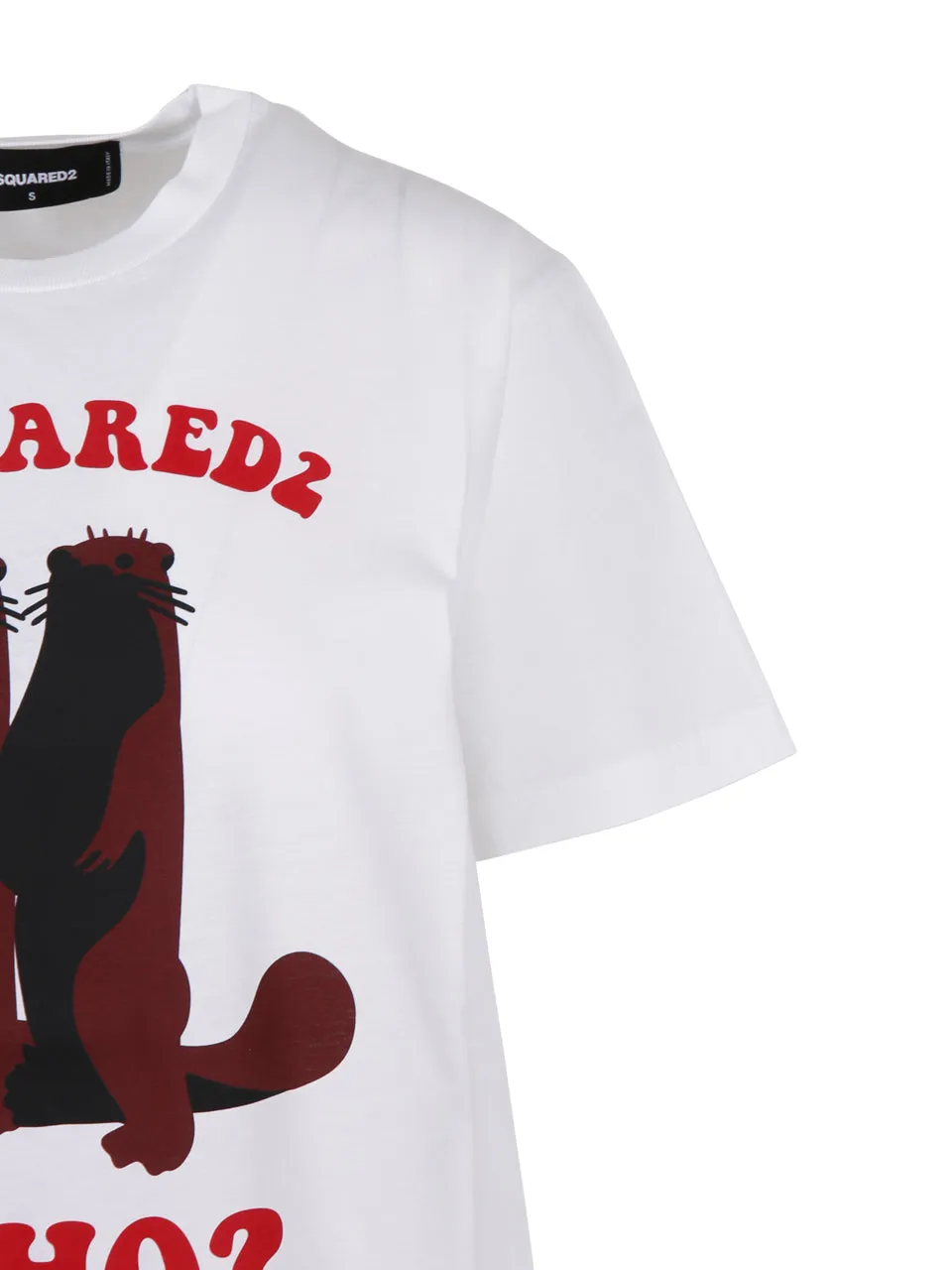 Dsquared2 Logo Printed Crewneck T-Shirt