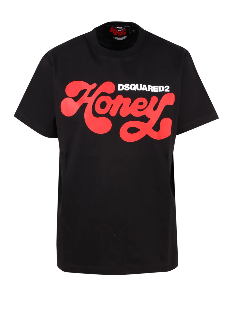 Dsquared2 Logo Printed Crewneck T-Shirt