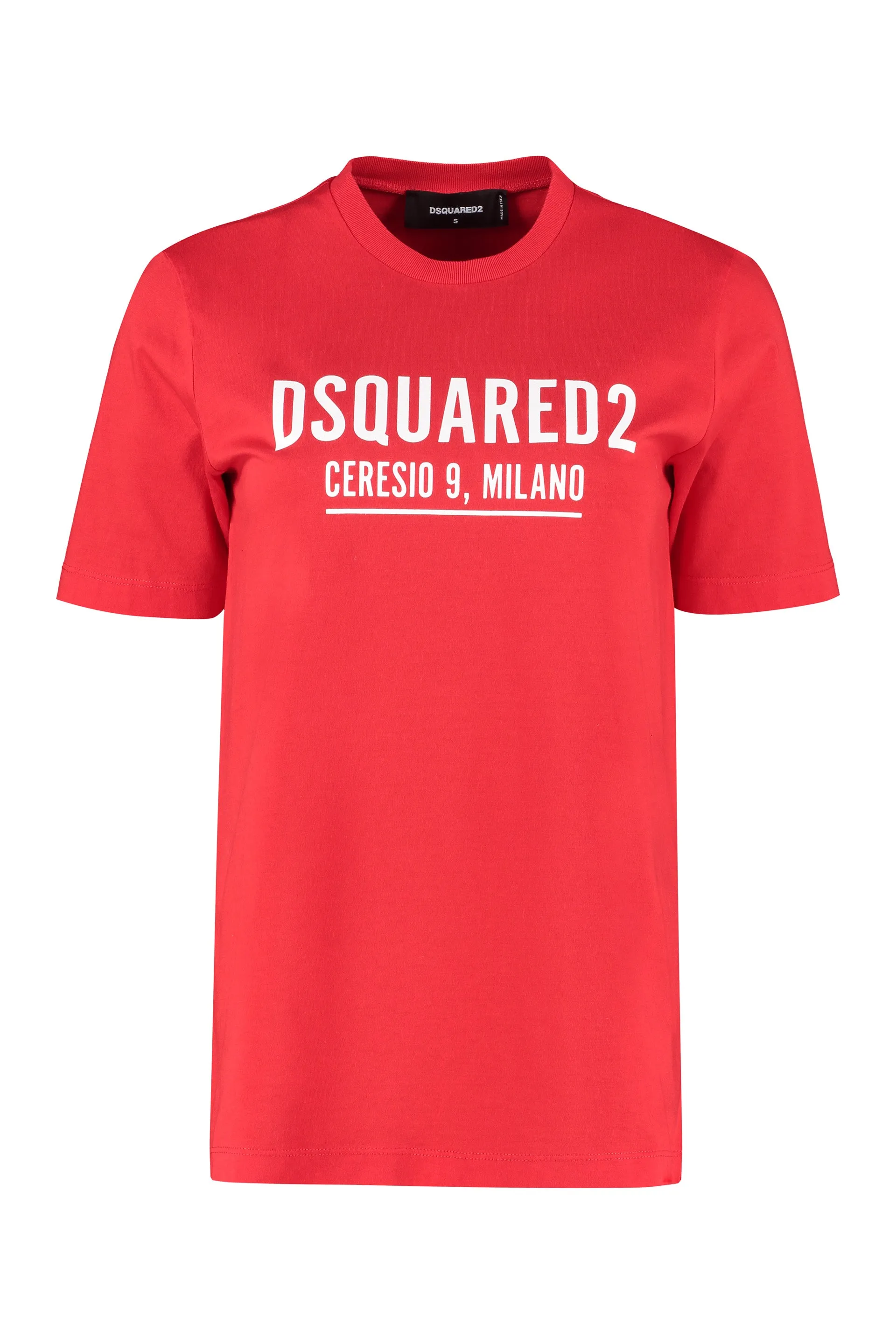 Dsquared2 Logo Printed Crewneck T-Shirt