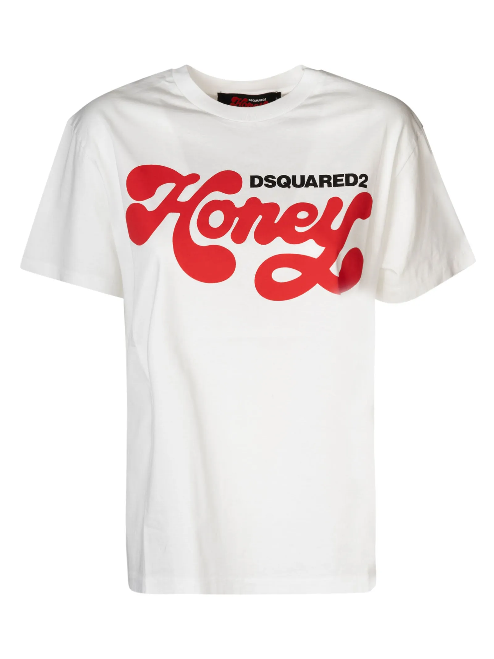 Dsquared2 Logo Printed Crewneck T-Shirt