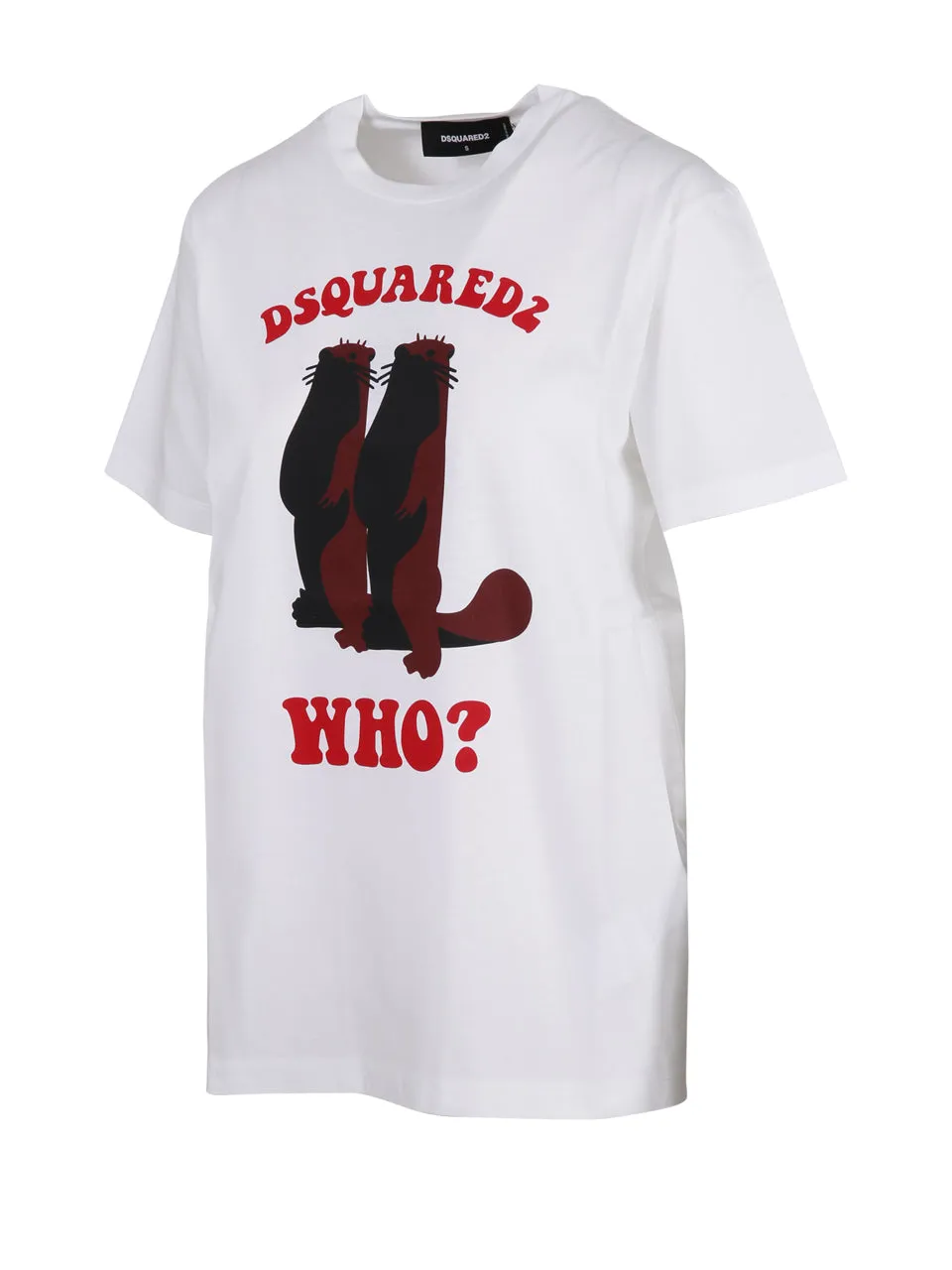 Dsquared2 Logo Printed Crewneck T-Shirt