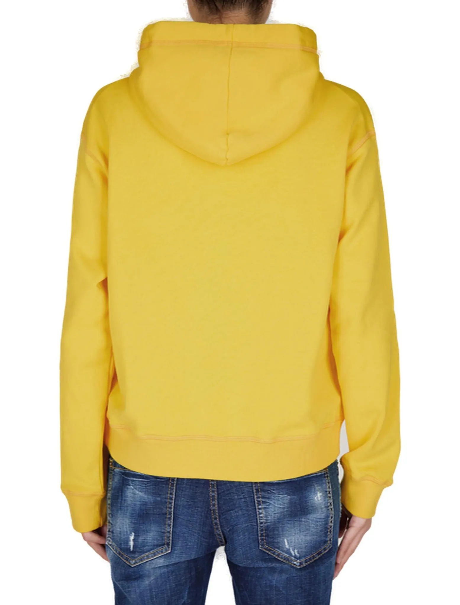 Dsquared2 Logo Printed Drawstring Hoodie