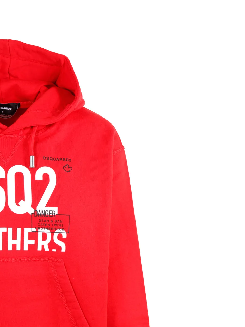 Dsquared2 Logo Printed Drawstring Hoodie