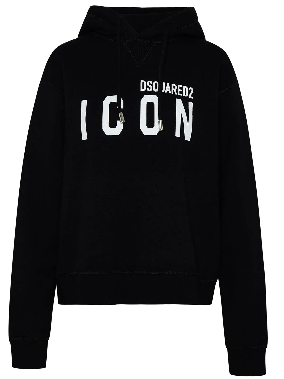 Dsquared2 Logo Printed Drawstring Hoodie