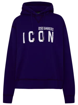 Dsquared2 Logo Printed Drawstring Hoodie
