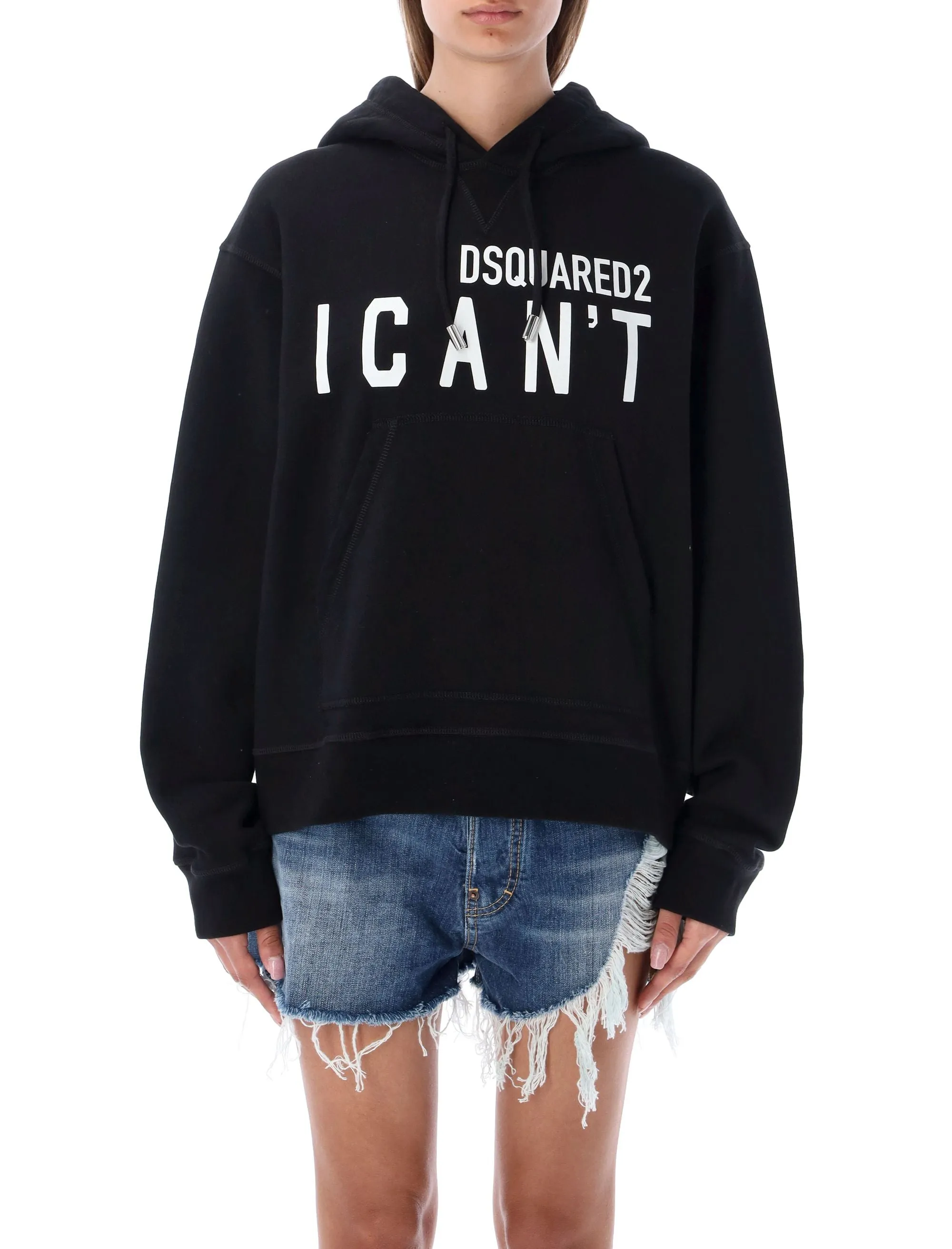 Dsquared2 Logo Printed Hoodie